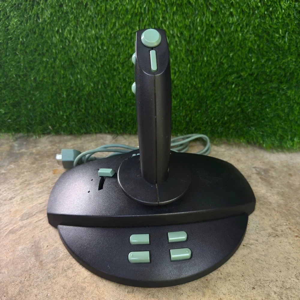 Microsoft SideWinder 3D Pro joystick Black PC Gaming Vintage 90s lightly Used